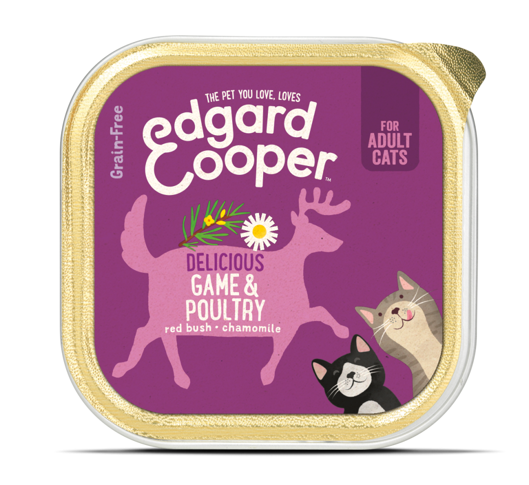 Edgard & Cooper kattenvoer Adult gevogelte en wild 85 gr